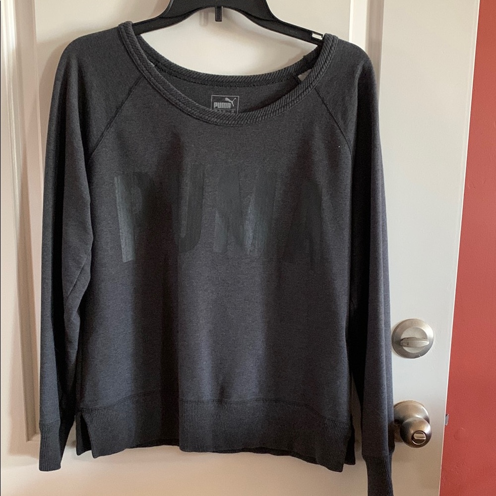 Puma Women's Gray Sweatshirt